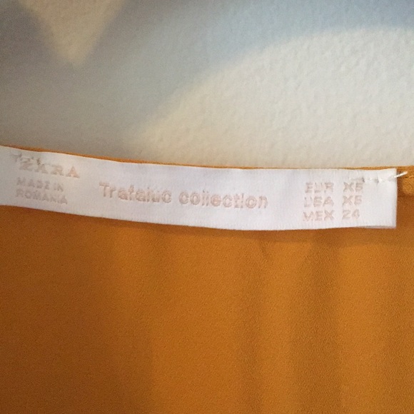 Zara Onesie Peasant Top - Picture 4 of 8